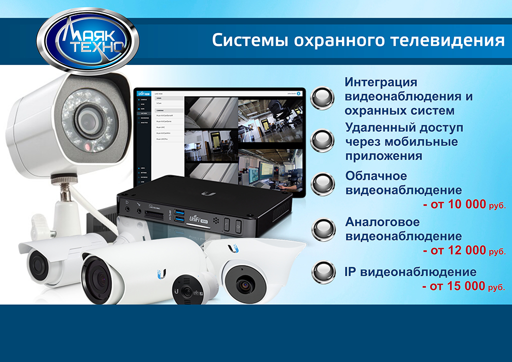 СИСТЕМЫ ОХРАННОГО ТЕЛЕВИДЕНИЯ